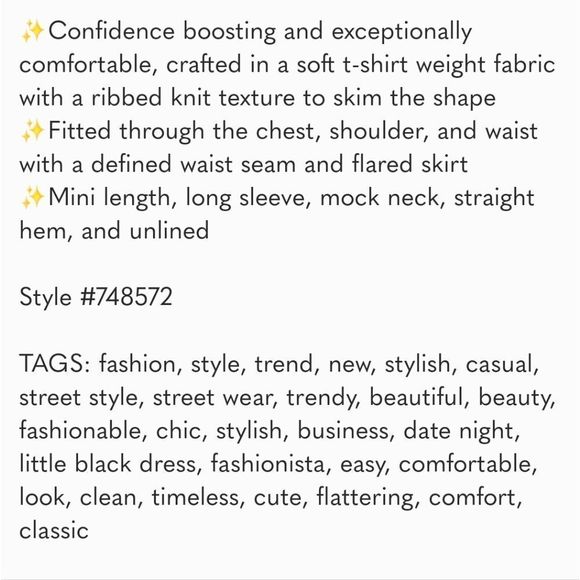 Banana Republic Black Mini Dress - Picture 10 of 10